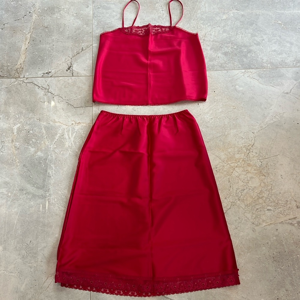 Womens Nightgown Set - Skirt and Top- Size 14, 14-16